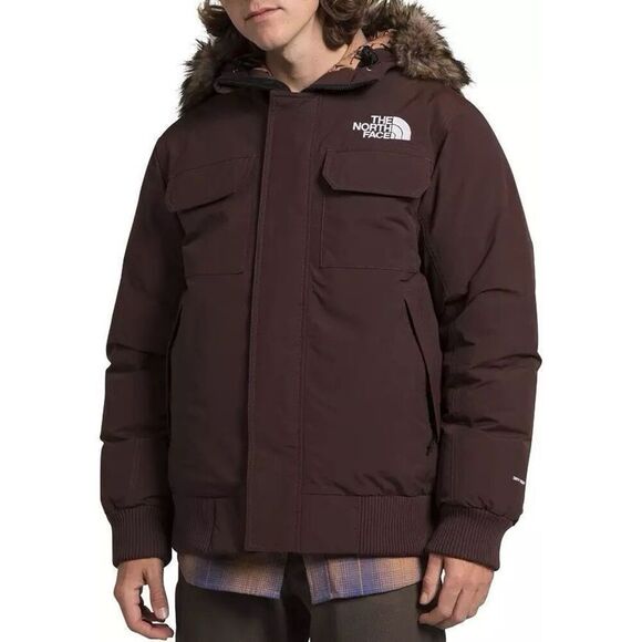 The North Face Men's Mcmurdo Bomber Coal Brown NWT Size XL - Picture 1 of 6